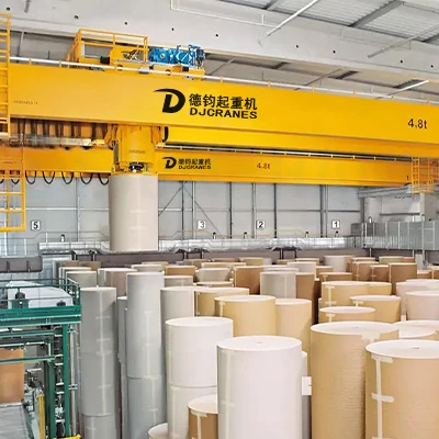 Grua per a fàbrica de paper
